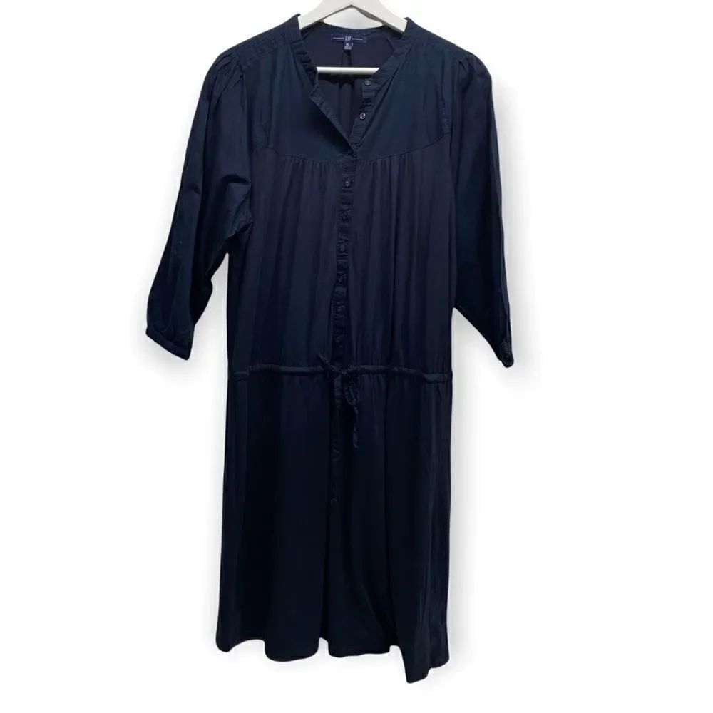 Gap Women's blouson drawstring waist dress size XL